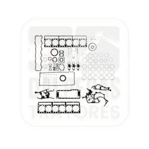 JOGO DE JUNTA CATEPILLAR (Cód. PGT966D